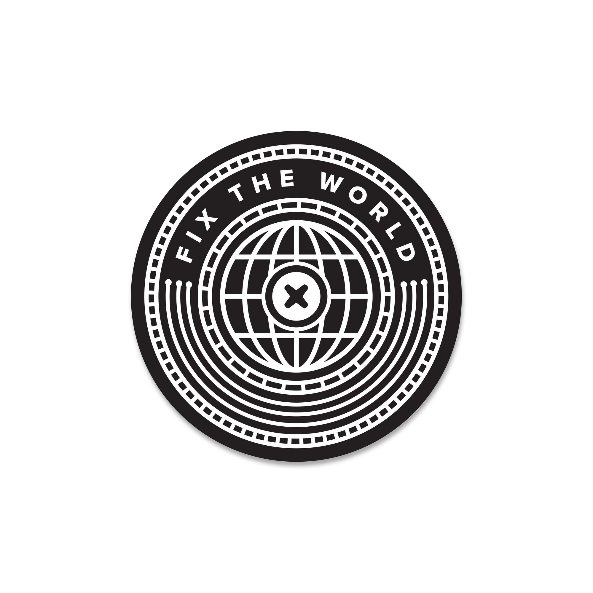 Fix the World Sticker