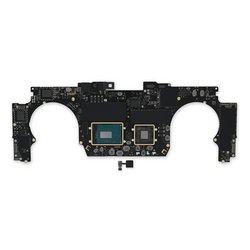 MacBook Pro 15" Retina (Mid 2018) 2.6 GHz Logic Board, Radeon Pro 560X, with Paired Touch ID Sensor