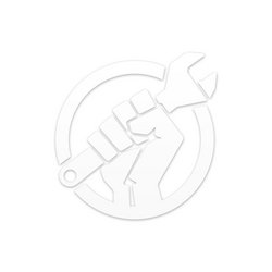 Fist Emblem Transfer Sticker